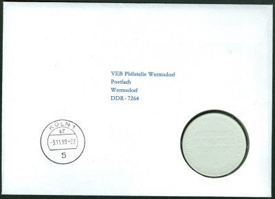 Numisbrief DDR 1989 meißner Porcellan - 2.jpg
