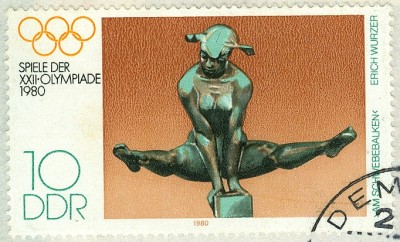DDR 1980 MiNr. Schwebebalken - 1.jpg