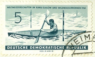 DDR 1961 MiNr. Kanu - Slalom  -1.jpg