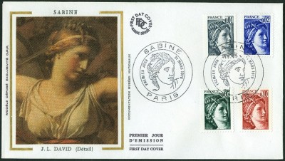 Frankreich 1978 FDC Sabine -1.jpg