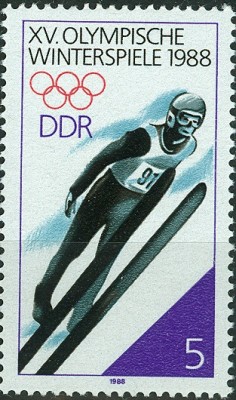 DDR 1988 MiNr. Skispringen.jpg