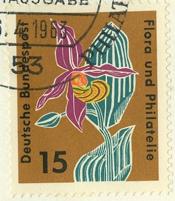 Bund 1963 MiNr.393  Frauenschuh.jpg