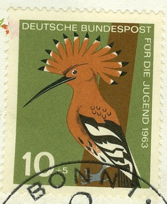 Bund 1963 MiNr.401 Wiedehopf.jpg
