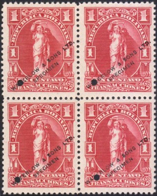Bolivia_1c_Waterlow_specimen_revenue_stamps.JPG