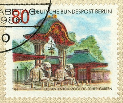 Berlin 1986, MiNr. 763, ZOO Berlin ETB.jpg