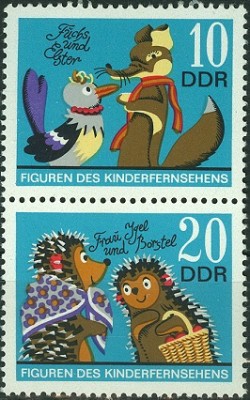 DDR 1972 MiNr. 1808-1810 Figuren des KinderFernsehens -1.jpg