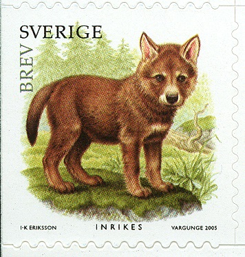 Schweden 2005 MH MiNr. junger Wolf -1.jpg