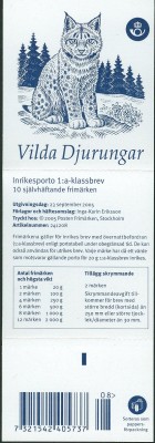 Schweden 2005 MH MiNr. junger Luchs -2.jpg