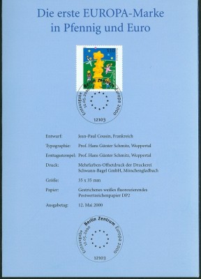 Bund 2000, MiNr. 2113 Klappkarte DP Philatelie -2.jpg