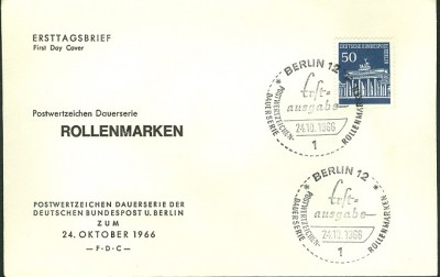 Berlin 1966, MiNr. 289, Brandenburger Tor 50er -2.jpg