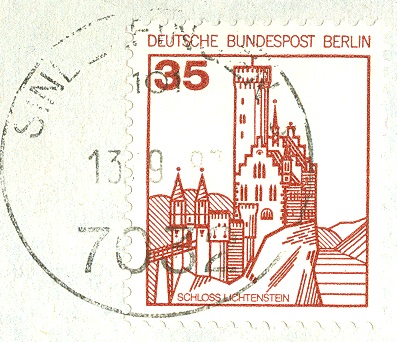Berlin 1982, MiNr. 673A, Burgen und Schlösser V,  35er EF -1.jpg