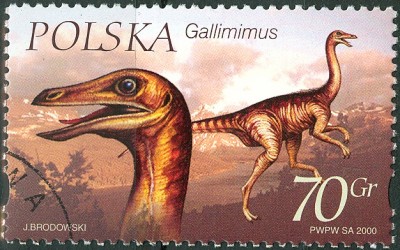 Polen 2000, MiNr. , Saurier - 1.jpg