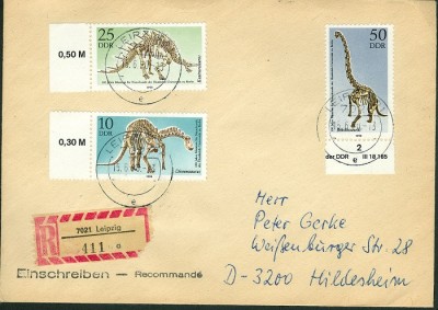 DDR 1990, MiNrn. , Saurier-Skelette.jpg