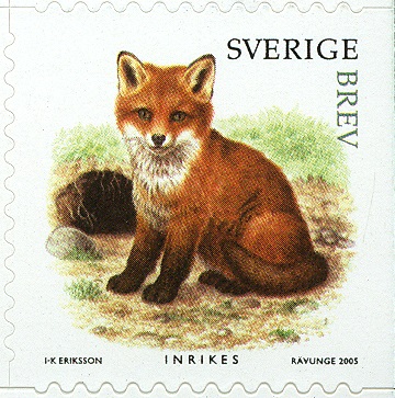 Schweden 2005 MH MiNr. junger Fuchs -1.jpg