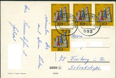 Berlin 1969, MiNr. , Weihnachtsmarke 10 Pfennig+ 5 Pfennig.jpg