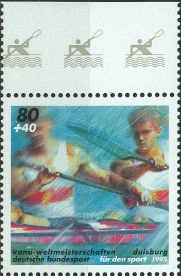 Bund 1995 MiNr. 1777, Zweier Kajak K2.jpg