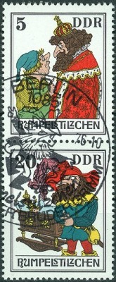 DDR 1976, MiNrn. 2187,2190, ZusDr. Rumpelstielschen, ESSt.jpg