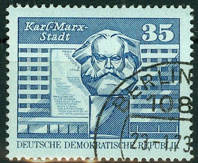 DDR 1973, MiNr. 1821, Marx-Monument ersttagsgestempelt.jpg
