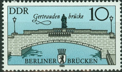DDR 1985, MiNr. 2972I, GertraudenBrücke in Berlin.jpg