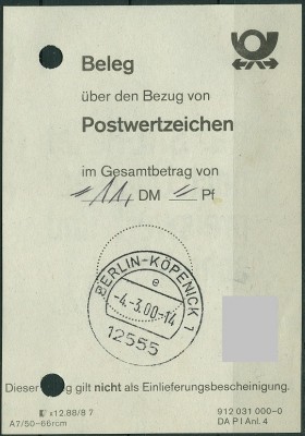 Postquittung 2000, Berlin-Köpenick1.jpg