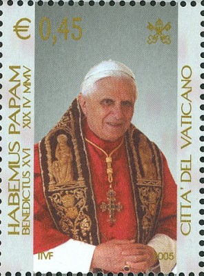 Vatikan 2005, MiNr. 1517,  Benedict XVI -5.jpg