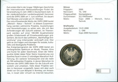 Numisbrief 2000, EXPO Hannover - 2.jpg