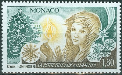 Monaco 1980, Minr. 1435, Andersens Märchen, Schwefelhölzer.jpg