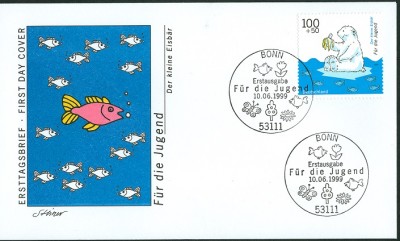 Bund 1999, MiNr. 2055, Der kleine Eisbär - 2.jpg
