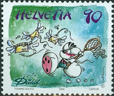 Schweiz 2003, MiNr. 1852, Diddle 90 Rappen -.jpg