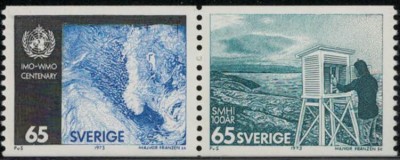 Schweden Ablesung des Wetterthermometers  u.  Wetterfoto eines Satelliten31032016.jpg