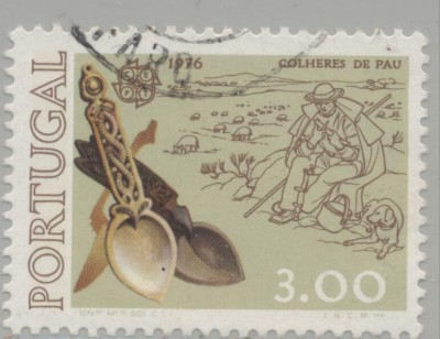 Portugal Schafherde m. Schäfer 1976.jpg